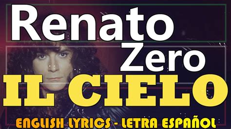 renato zero il cielo testo